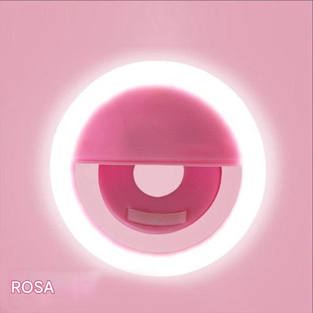 Draagbare Selfie-Ringlicht - GlowSnap