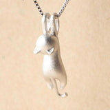 925 Sterling Zilver Speelse Kitty Hanger - Mia
