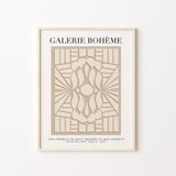 Abstracte Henri Matisse Schilderij Canvasafdruk - Kunstwerk geïnspireerd door Matisse's Kenmerkende Stijl voor Moderne Interieurs
