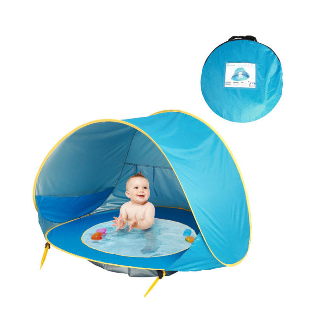 Babytent met UV-bescherming en Mini-Pool – SunShell