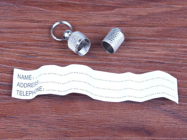 Metallisch Adreslabel voor Huisdieren – SafePaw™