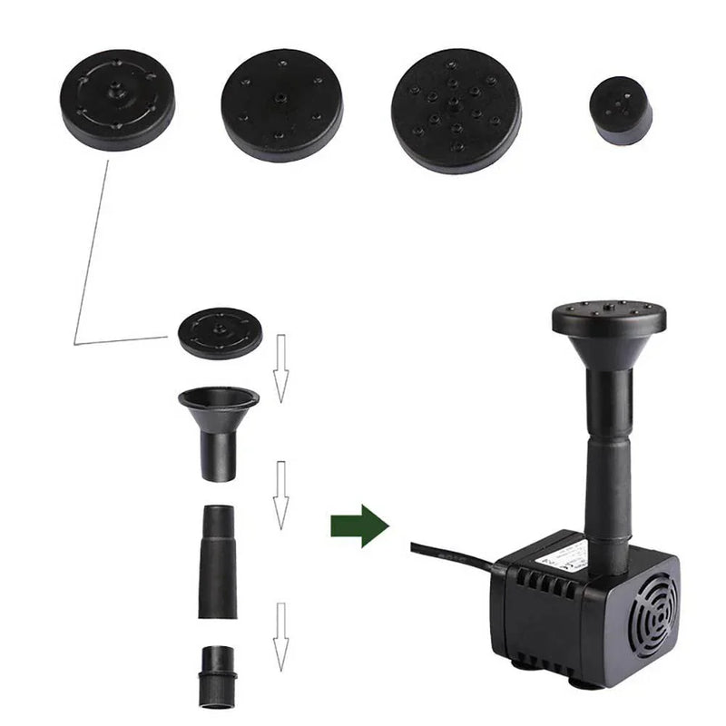 Zonnefontein voor Vijver & Vogelbad – Solaflow