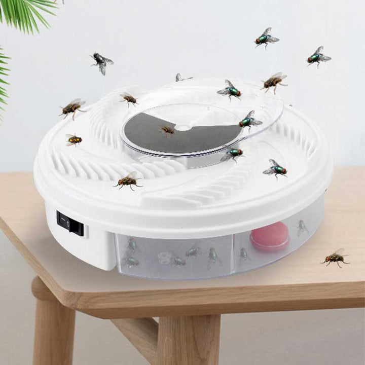 Elektrische Vliegenvanger met Draaisysteem – BuzzTrap