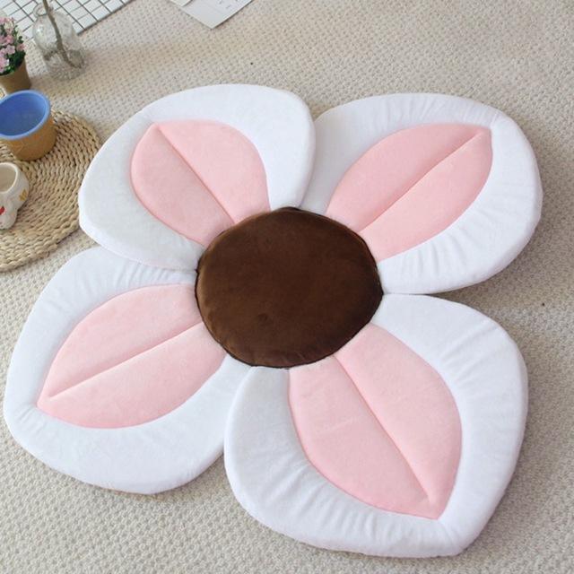 Zachte Bloemen-Babybad voor Wastafel of Reisgebruik – Knuffelbloem