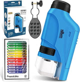 PocketScope | Moedig nieuwsgierigheid aan met de draagbare microscoop voor jonge ontdekkingsreizigers!