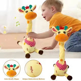 JIRAGROOVY – Spreek- en Dansende Muziekgiraffe Pluche voor Kinderen