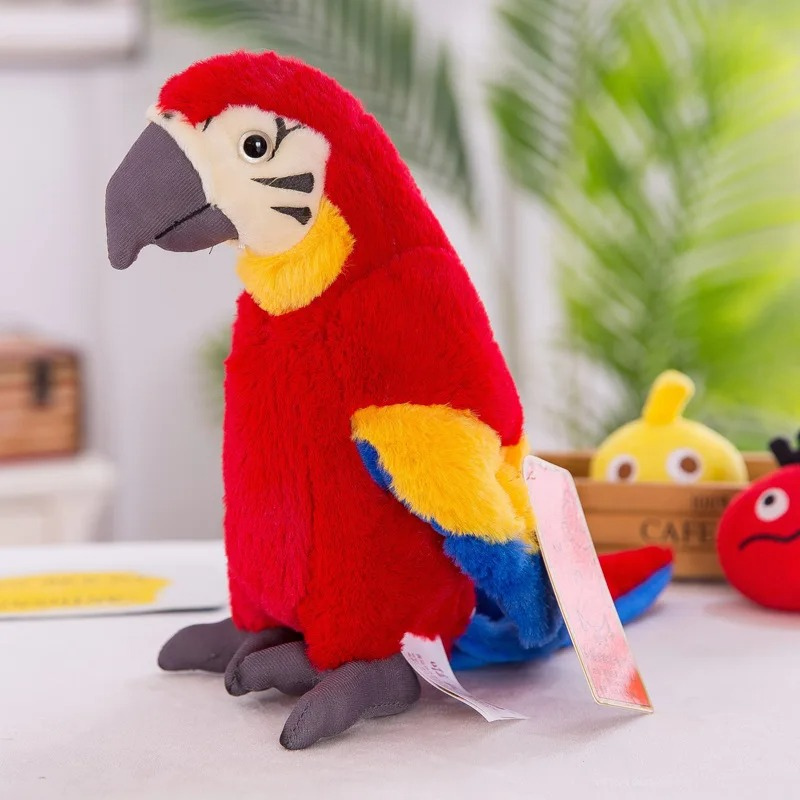 De Pratende Papegaai-Pluche - Squawkie