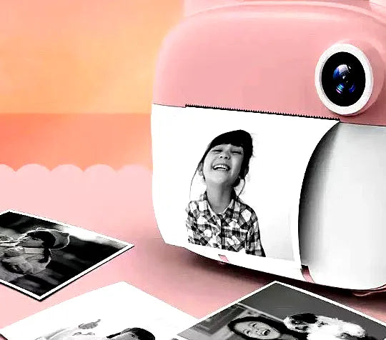 Kinder Instantcamera met Afdrukfunctie – FotoPlezier Mini