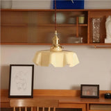 Floral Retro Glas Hanglamp – Vintage Elegant met Tijdloze Charme