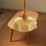 Floral Retro Glas Hanglamp – Vintage Elegant met Tijdloze Charme