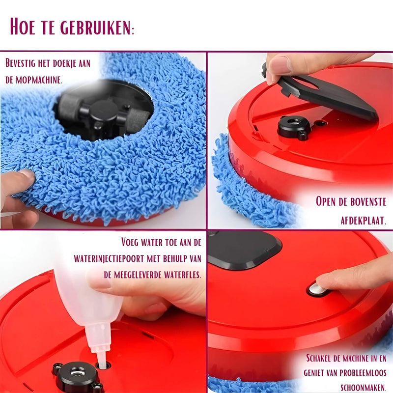 Robot-Mop voor Thuisgebruik - CleanBot