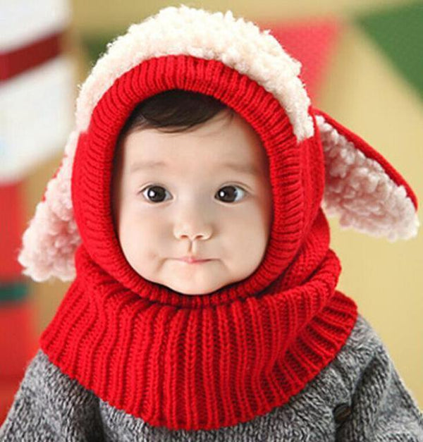 Gevoerd Kinder Winterset met Muts & Sjaal – 1+1 Gratis – 6 maanden tot 4 jaar