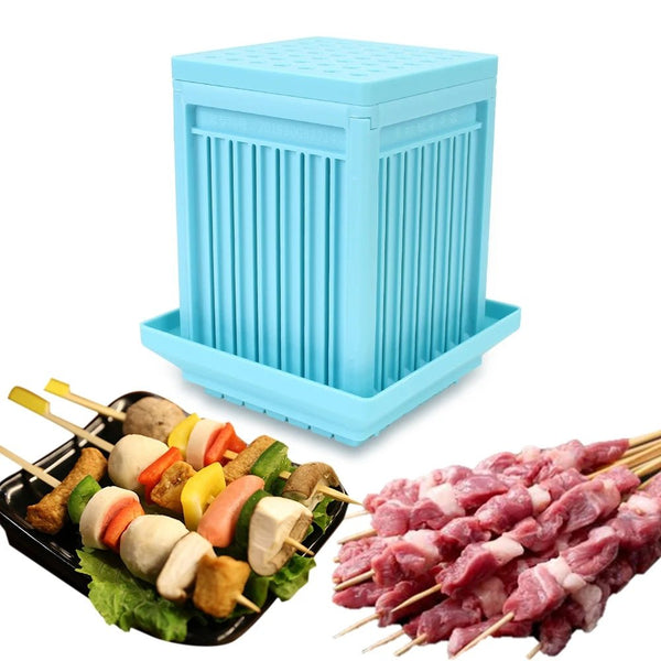 SkewerEase | Vereenvoudig het grillen met de ultieme barbecuemaker!