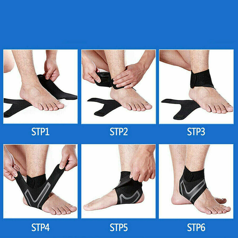 Enkelbandage voor pijnverlichting – verstelbaar voor alle voet- en enkelmaten – geschikt om te dragen met schoenen/sokken – Wandklok