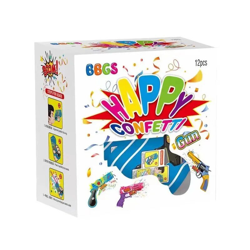 PartyPop Blaster | Handheld confetti magie voor instant feest!