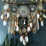 Boheemse Dromenvanger Set - Handgeweven Decoratie | 5 Stuks