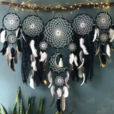 Boheemse Dromenvanger Set - Handgeweven Decoratie | 5 Stuks
