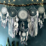 Boheemse Dromenvanger Set - Handgeweven Decoratie | 5 Stuks