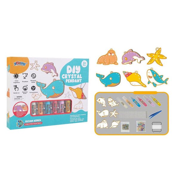 Creatieve Knutselset voor Kinderen – Sprankelende Hangertjes Zelf Maken