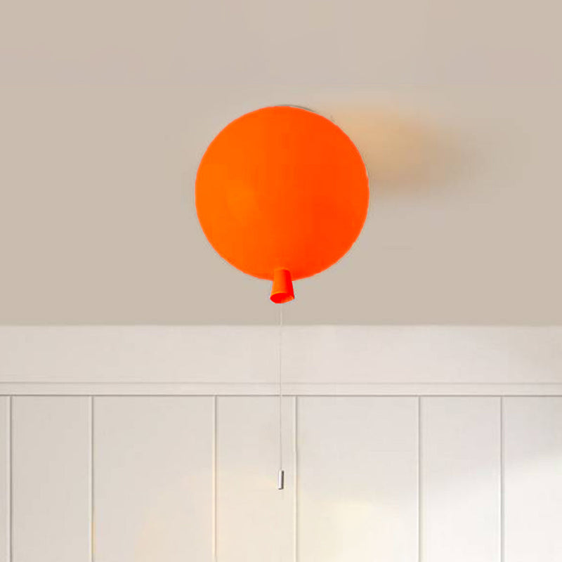 Compacte Moderne LED-Ballon-Plafondlamp – AuraLite