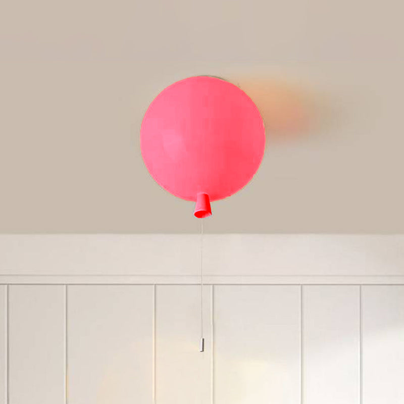 Compacte Moderne LED-Ballon-Plafondlamp – AuraLite