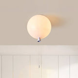 Compacte Moderne LED-Ballon-Plafondlamp – AuraLite