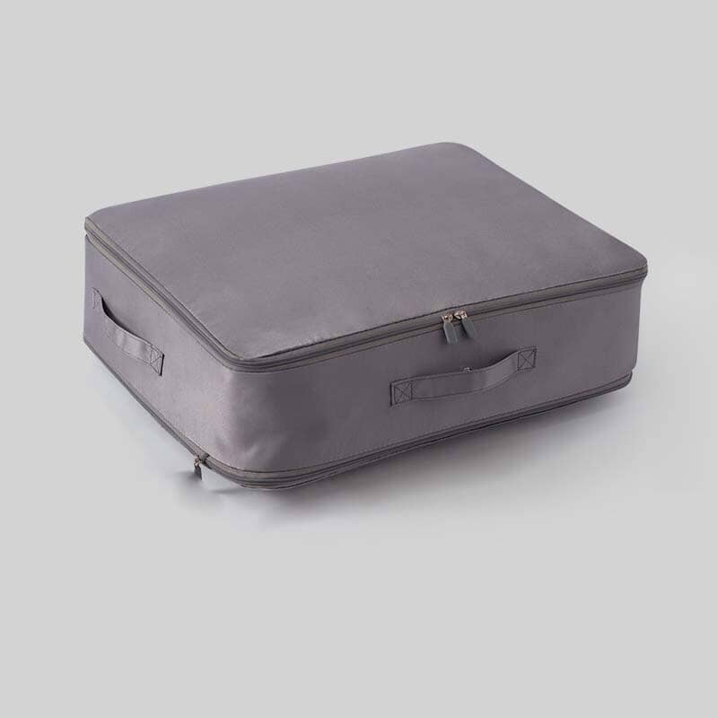 Extreem ruimtebesparende, zelfcompressie organizer