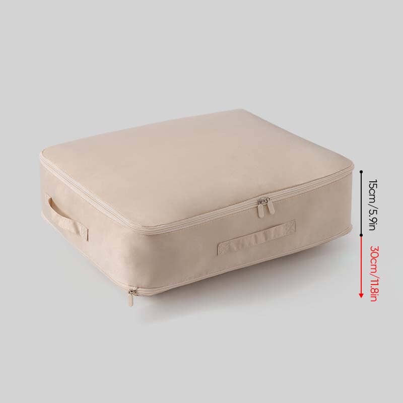 Extreem ruimtebesparende, zelfcompressie organizer