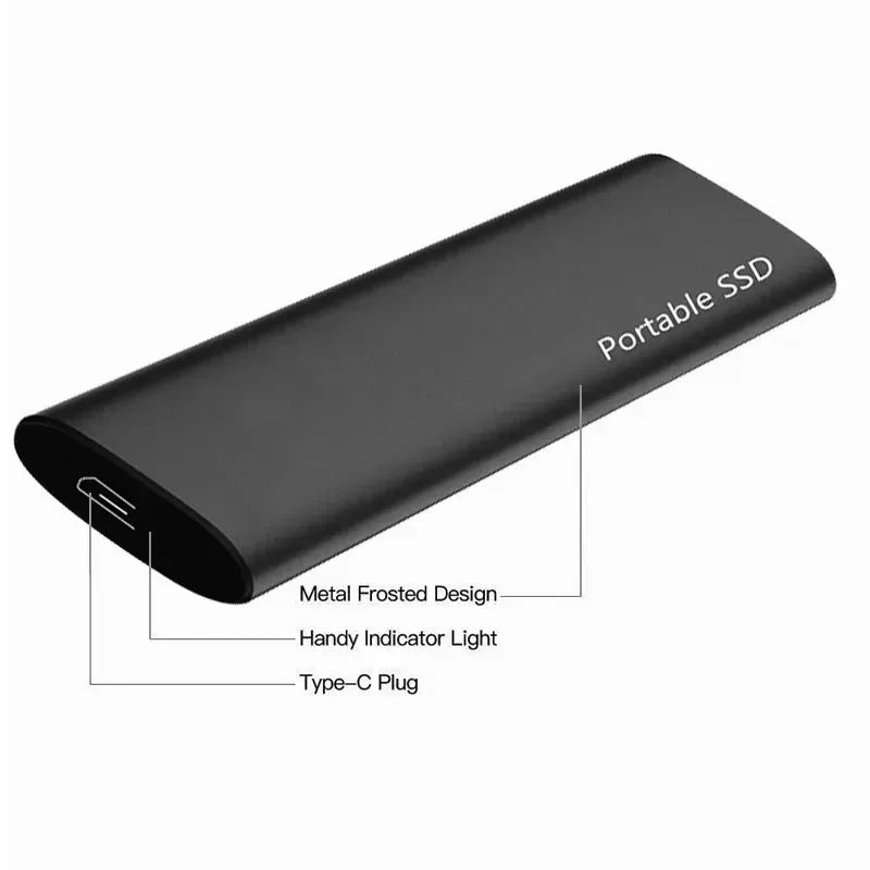 DATAVAULT 4 TB Externe Harde Schijf - Ultra Dunne USB-C Opslag