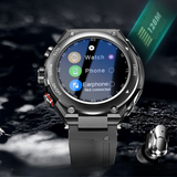 Complete Smartwatch met Ingebouwde Draadloze Oordopjes – AlphaX
