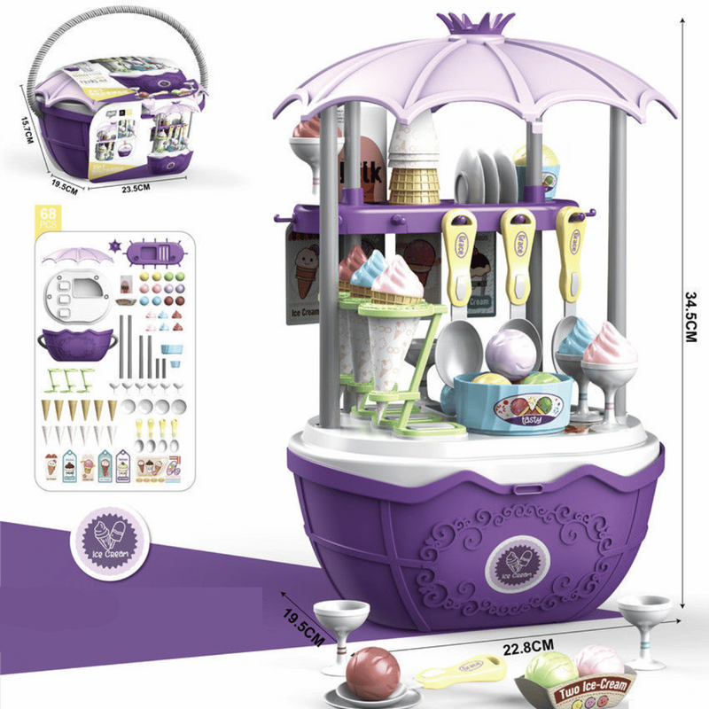 Candy Cart™ - Speelgoed Ijskar met Accessoires