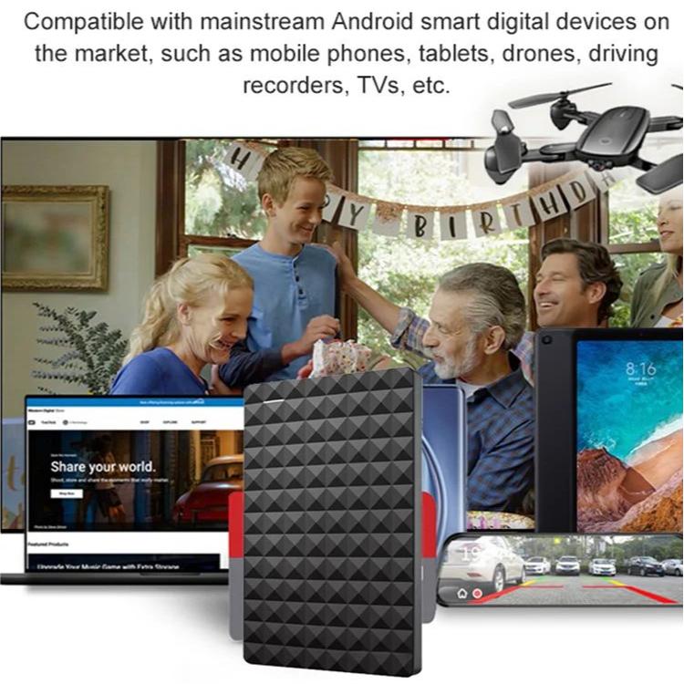 Ultra-dunne draagbare harde schijf 10TB met USB 3.0 – Axton