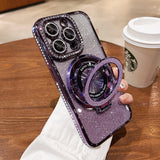 ✨GLINSTEREN DIAMANT-MAGNETRINGHULLE VOOR IPHONE