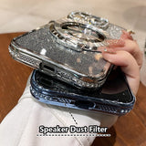 ✨GLINSTEREN DIAMANT-MAGNETRINGHULLE VOOR IPHONE