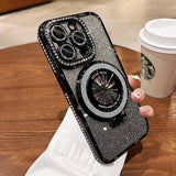 ✨GLINSTEREN DIAMANT-MAGNETRINGHULLE VOOR IPHONE
