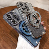 ✨GLINSTEREN DIAMANT-MAGNETRINGHULLE VOOR IPHONE