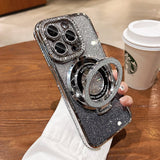 ✨GLINSTEREN DIAMANT-MAGNETRINGHULLE VOOR IPHONE