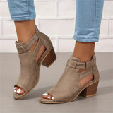 ⏳50% Korting💕Dames Retro Sandalen met Blokhak