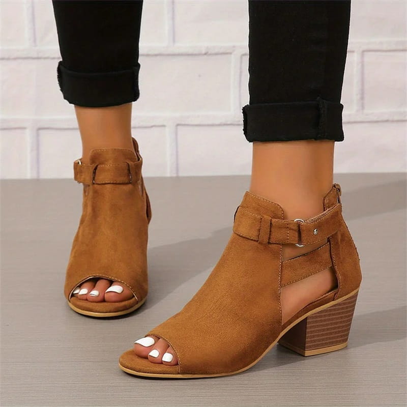 ⏳50% Korting💕Dames Retro Sandalen met Blokhak