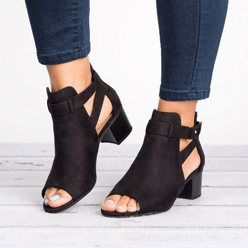 ⏳50% Korting💕Dames Retro Sandalen met Blokhak
