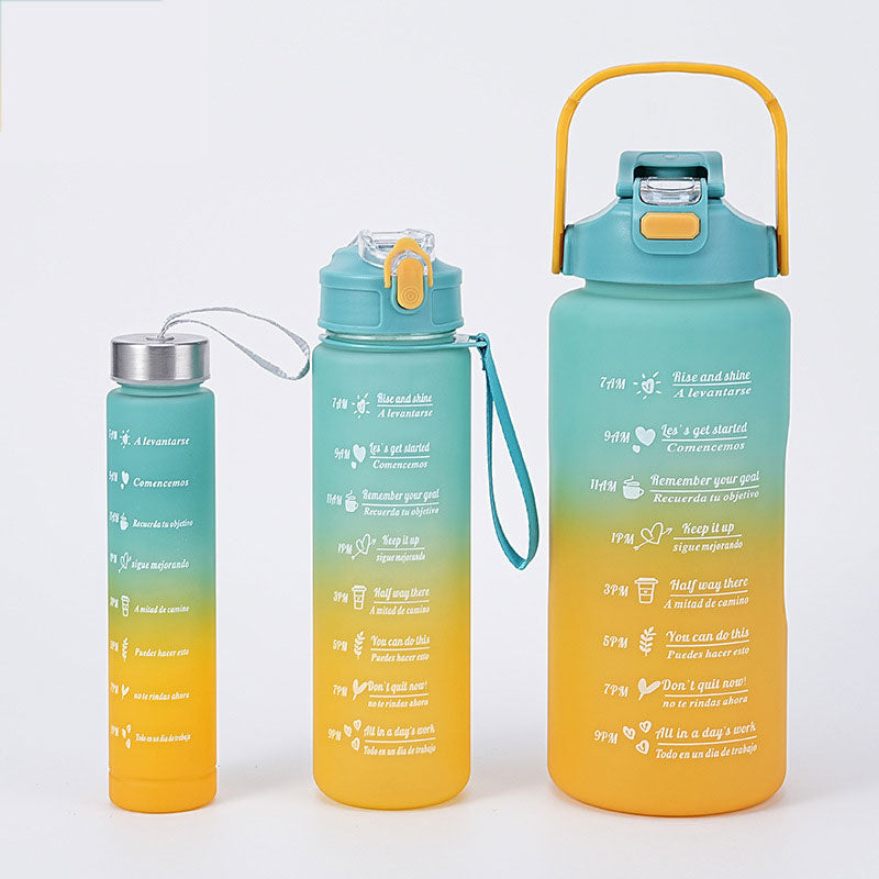 3-IN-1 Motivatie Waterfles