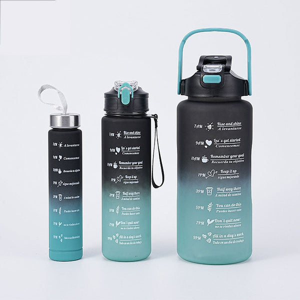 3-IN-1 Motivatie Waterfles