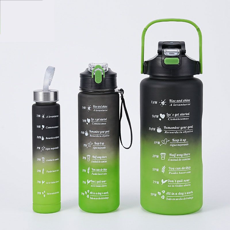 3-IN-1 Motivatie Waterfles