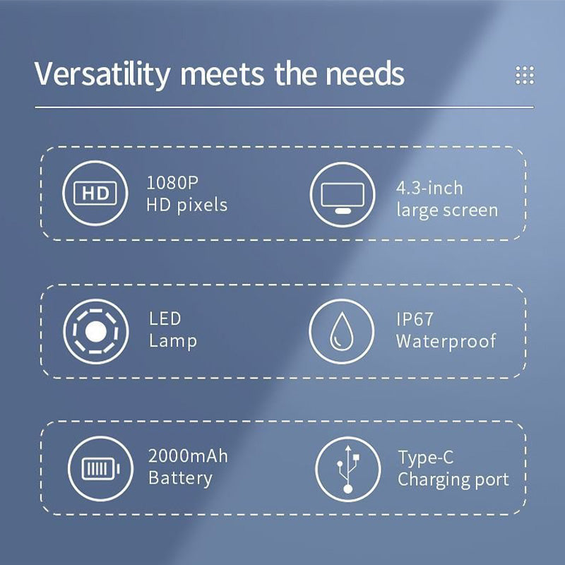 HD Inspectie-endoscoop met scherm – ScopeLite HD