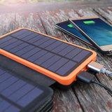 25000mAh Hoogwaardige Zonne-Powerbank - Snelladen