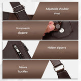Diefstalveilige Heren Schoudertas – ShadowCarry Pro
