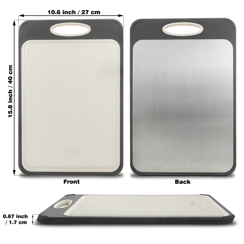 Hygiënisch RVS Snijplank - SteelSafe