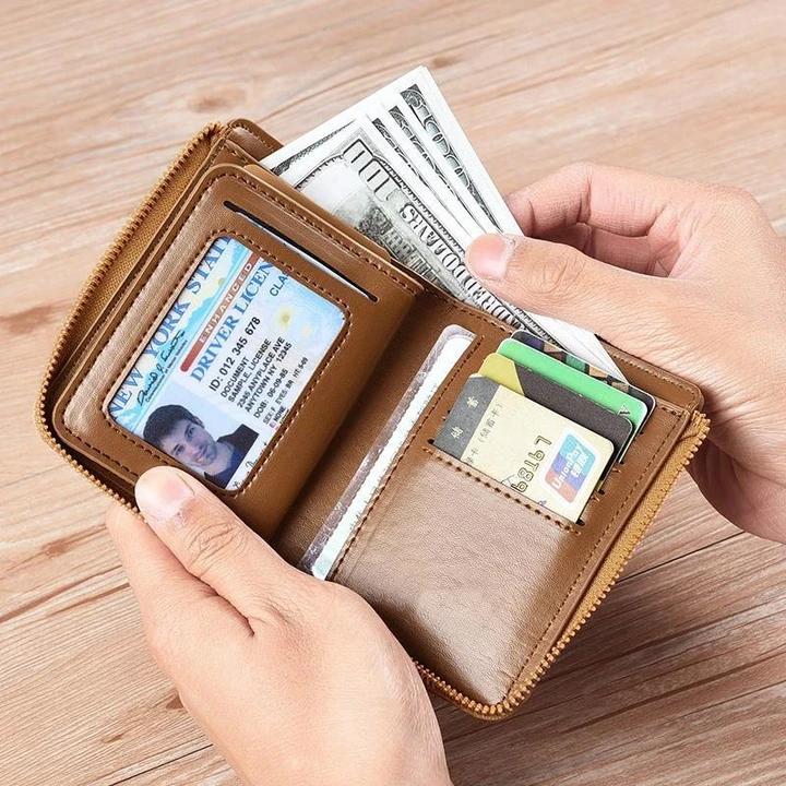 Compacte RFID Portemonnee - Veiligheid | Stijlvol | Duurzaam