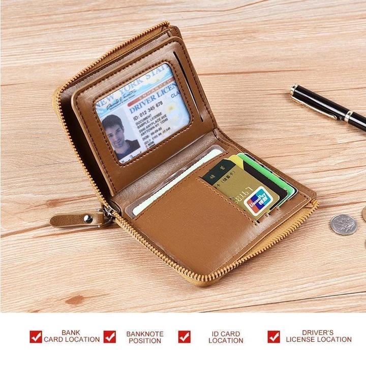 Compacte RFID Portemonnee - Veiligheid | Stijlvol | Duurzaam