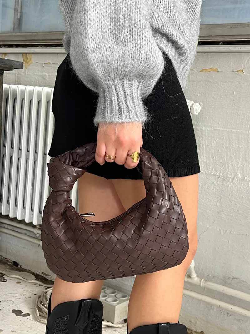 Geweven Mini Tas | Stijlvol & Veelzijdig - Ideaal Accessoire